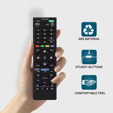 Universal Remote Control for Sony Tv Replacement for All Sony Lcd Led Tvand Tv Braviaremote Kdl-32R3