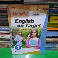 Independent Book Class 3ENGLISH ON TARGET Class 1 High School K13 Revision ERLANGGA