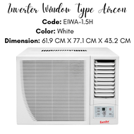 EUREKA EIWA 1.5H INVERTER WINDOW TYPE AIRCON / INVERTER AIR CONDITIONING / WINDOW TYPE AIRCON