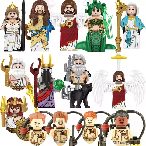 Ghost Bricks For Toys Gods Jesus Mary Zues Gifts Mini Action Figures Children Building Blocks For Ch