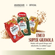 Emco Super Granola Strawberry Chocolate Nuts and Almond  Breakfast Cereal Coklat Kacang