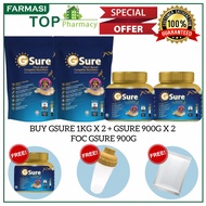 Good Morning Gsure 1kg x 2 & Gsure 900g x 2 FOC Gsure 900g x 1 (Buy 2 Gsure 900g & 2 Gsure 1kg FREE 
