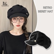 LouisWill Women Beret Hat Artistic Beret Cap Vintage Beret Retro Painter Hat Fashion Japanese Style 