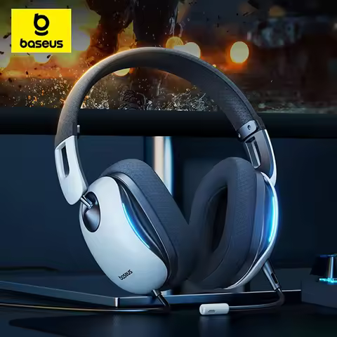 Baseus GoPlay 1 Max Gaming Wired Headphones 7.1 Virtual Surround Earphone 3.5mm & USB-A Plug Detacha