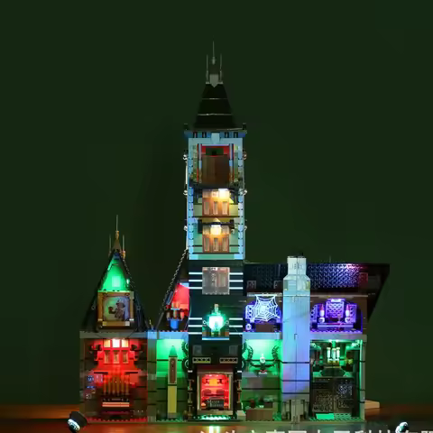 LED Light Kit for LEGO Haunted House 10273 Building Blocks