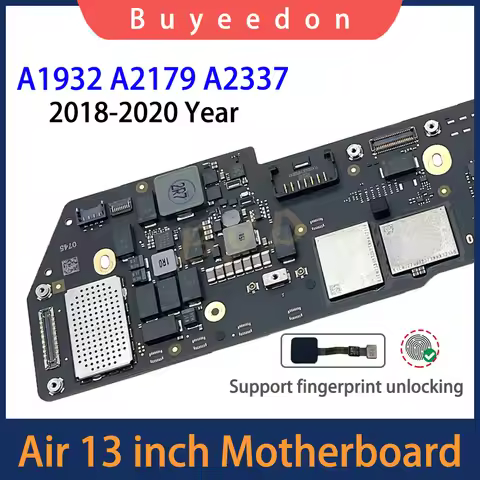 Original For Macbook Air 13" M1 A1932 A2179 A2337 Motherboard 2018 2019 2020 Year