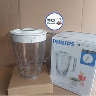 Jar GLASS + BLENDER LID PHILIPS HR-2102 ORIGINAL