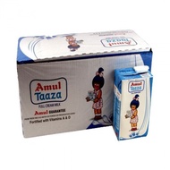 Amul Taaza UHT Milk carton , 1L (Pack of 12) Expiry Oct 2024