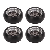 Dilwe RC Drift Tire,4pcs RC Metal Wheel Tires for 1/28 for K969 for K989 for P929 Model car Upgraded