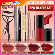 [1/2/5PC Set] O.TWO.O Mascara Waterproof And Long-lasting 36H Anti-smear Eyelash Curling Black Eye M