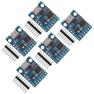 5Pcs Digispark Attiny85 Micro Miniature Microcontroller USB Development Board Module Compatible with