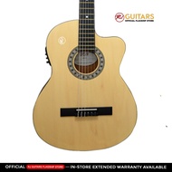 ♞,♘,♙RJ Guitars Deluxe Manila Classical Nylon Acoustic Guitar