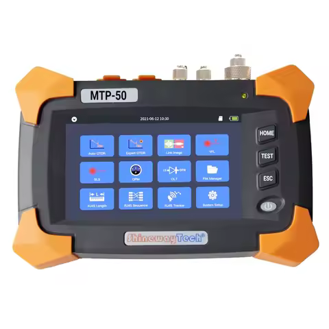ShinewayTech MTP-50-S20A-R Fiber Optic OTDR 1310/1550nm 24/22dB with OPM VFL Touch Screen RJ45 test
