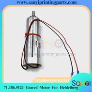 Free Shipping 1 Piece 71.186.5121 Geared Motor-120;1/3540ko-12c For Heidelberg SM102 CD102 Printing 