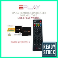 :BEST BUY EPLAY TV Media Box Remote Controller Replacement 易播电视盒遥控器 for Eplay 3R/3R Plus/3R 6G EVPAD