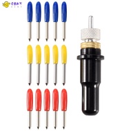 Cutting Blade Holder + 15pcs 30 degree 45 degree 60 degree Cutter Blade for