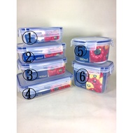 < Fubao Store > Fresh-Keeping Box Microwaveable Square Round Made In Taiwan Sealed Rice Storage Buck