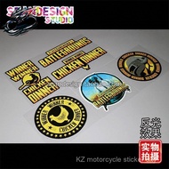 Ready Stock Jedi H1Z1 Good Fortune Eating Chicken Night Game 06 Car Sticker Motorcycle Calf Reflecti