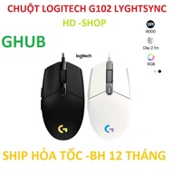 Logitech G102 Lightsync game mouse, G203 purple 8,000 dpi new 100% full box Genuine with ghub receip