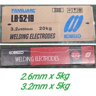 Kobelco LB5218 Welding Electrode 2.6mm / 3.2mm  Kobelco LB5218 Welding Rod 2.6mm / 3.2mm Kobelco 701