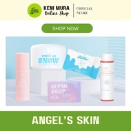 Angel's Skin White as Snow Bleaching Cream, Cupid Soap & 777 Deo Spray Deodorant