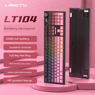 keyboard mechanical keyboard keyboard wireless LT104 Blackberry Side Engraved Wireless Mechanical Ke