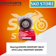 Bearing 6300RS INDOPART 1BIJI/1PCS Laher INDOPART 6300RS Original Murah