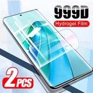 Huawei P40lite P40Pro P40Plus P40+ 2Pcs 999D HD Clear Soft Hydrogel Film For Huawei P40 lite E Pro P