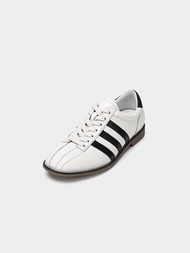 Zeyi x VINTAGE Bowling วินเทจหนังต่อกับขนแกะหนังวัวรองเท้าโบว์ลิ่งรองเท้าลำลองแบบต่อกันรองเท้าสนีกเก