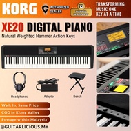 Korg XE20 88 Key Digital Ensemble Piano with Hammer Action Arranger with Build in Speaker