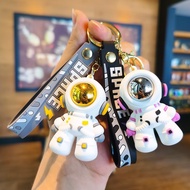 Cartoon Cartoon Cool Astronaut Keychain Doll Backpack Car Pendant Creative Couple Pendant Video Game