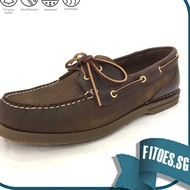 INSTOCK BNIB Nuker Leather Boat Shoes Men Moccasins OCH BROWN 931