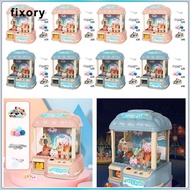 [fixory] Machine Arcade Game, Electronic Small Toys, Arcade Candy Capsule Game Prizes Toy for Kids