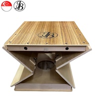 Jerubbaal C2 Foldable Stowable Handmade Full Size Premium Cajon (Comes with Padded Bag)