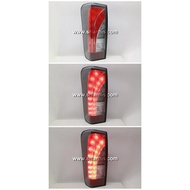 Isuzu Dmax '13- '18 Black Face LED Tail Lamp [ 1 Pair Left & Right ]