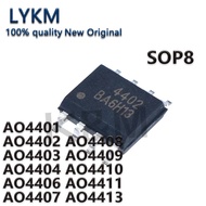 5/PCS New AO4401 AO4402  AO4403  AO4404  AO4406  AO4407  AO4408  AO4409  AO4410  AO4411  AO4413 chip