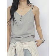 Codibook | Korea EEZEE Lace V-Neck Sleeveless Vest SL002 [Pre-Order] Sleeveless Round Neck Vest Wome