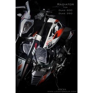 Leon Radiator Guard Originale Model For KTM DUKE 200/390 RC200/390 BLACK
