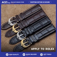 Apply to Rolex 18mm 19mm 20mm 21mm 22mm Watch Cow Leather Watch Strap Pin Buckle Style