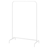 IKEA ราวแขวนผ้า ราวตากผ้า ขาว ปรับความสูงได้ 6 ระดับ RIGGA MULIG