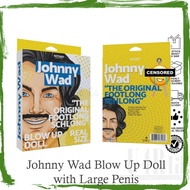 Hott Products Johnny Wad Blow Up Doll with Large Penis