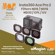 AMagisn Lens Filter UV CPL ND for Ace Pro 2 Insta360 Lens Combo CPL and ND8 ND16 ND32 for Insta 360 
