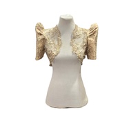 Premium Filipiniana Bolero Lace Crop top traditional wear
