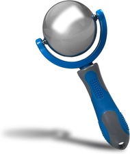 【Jime Shops】 Cold And Hot Roller Massage Iced-Massage-Roller- With Handle Portable Fitness Ice Rolle