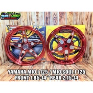 RACE POWER CNC MAGS 14s 5 SPOKES YAMAHA MIO I 125 / MIO SOUL I 125 100% MADE IN THAILAND