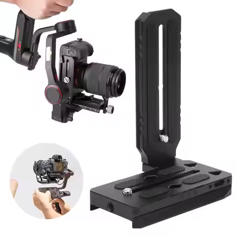 Quick Release L Plate Camera Stabilizer Vertical Shooting Board for Zhiyun Weebill/Weebill S/weebill