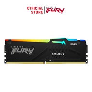 Kingston FURY Beast RGB 32GB 6000MT/s DDR5 CL30 DIMM Desktop Memory (KF560C30BBA-32GB)