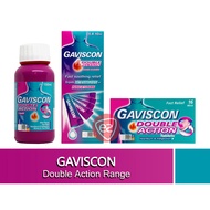 Gaviscon Double Action ( Liquid Sachets 5x10ml / Liquid 150ml Bottle / Peppermint Chewable Tablet 16
