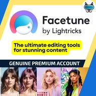Facetune Premium VIP Account | Video & Photo Editor | AI hairstyle | AI Headshot Generator
