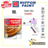 18L Nippon Paint Satin Glo 145 White